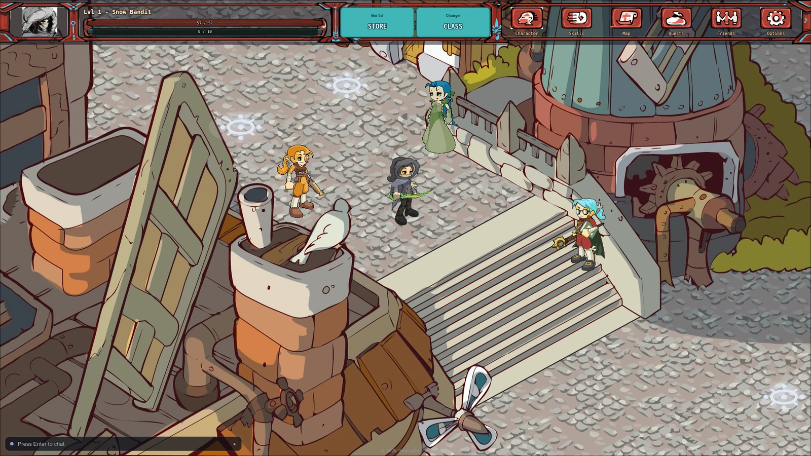 Sacred Seasons gameplay screenshot