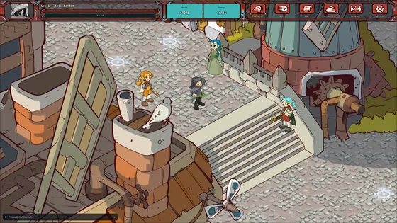 Sacred Seasons gameplay screenshot