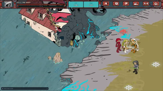 Sacred Seasons gameplay screenshot